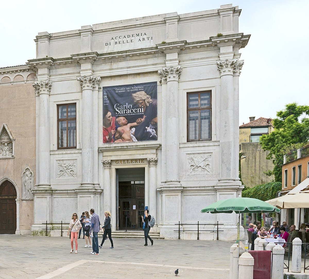 Academy Gallery in Venice; one of the museums in Italy