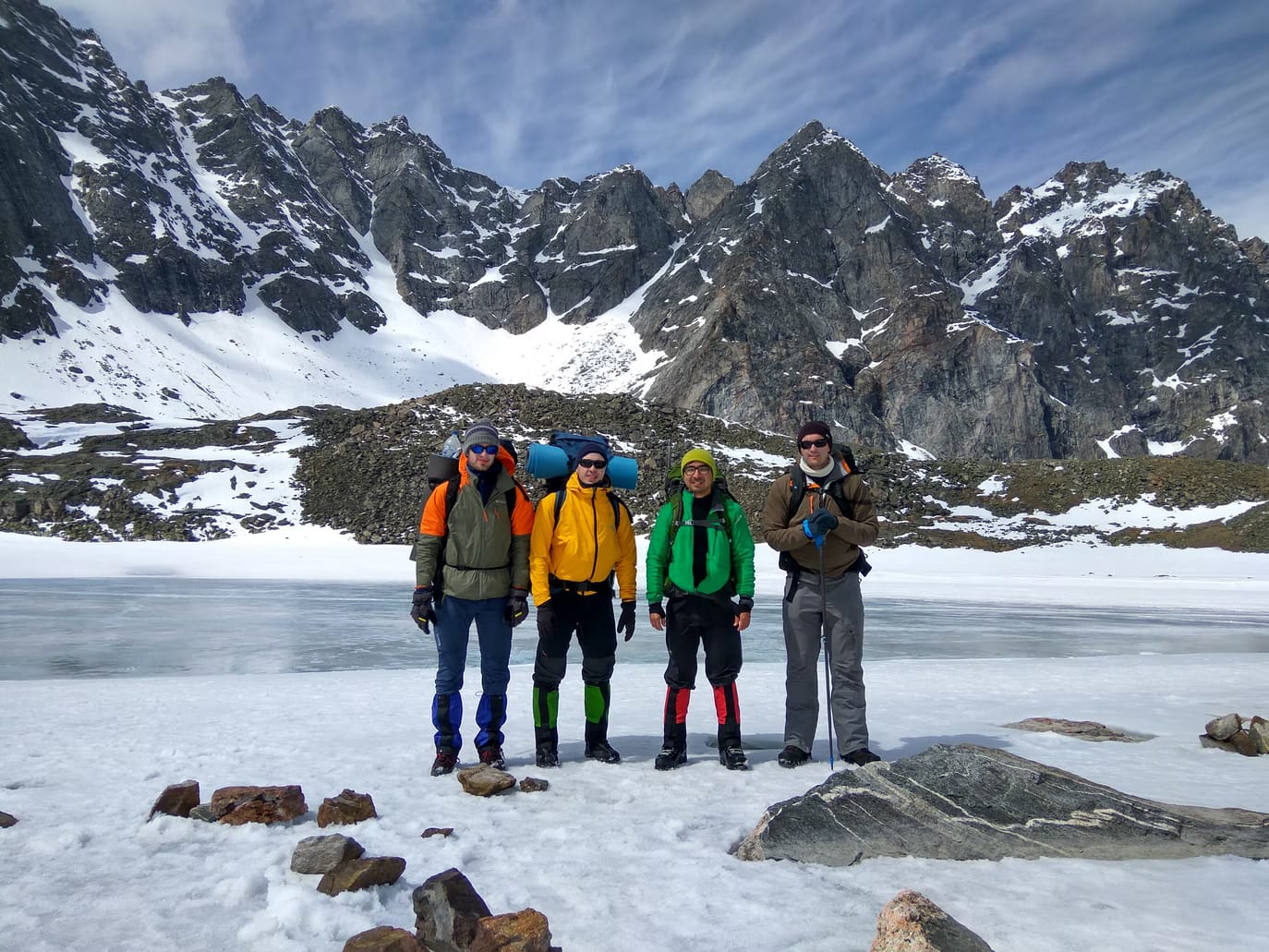 communication is important in winter hiking