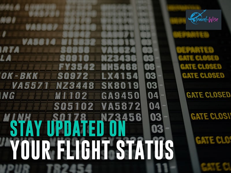 Stay Updated on Your Flight Status
