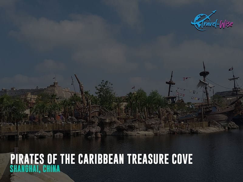 Pirates of the Caribbean Treasure Cove. Shanghai, China
