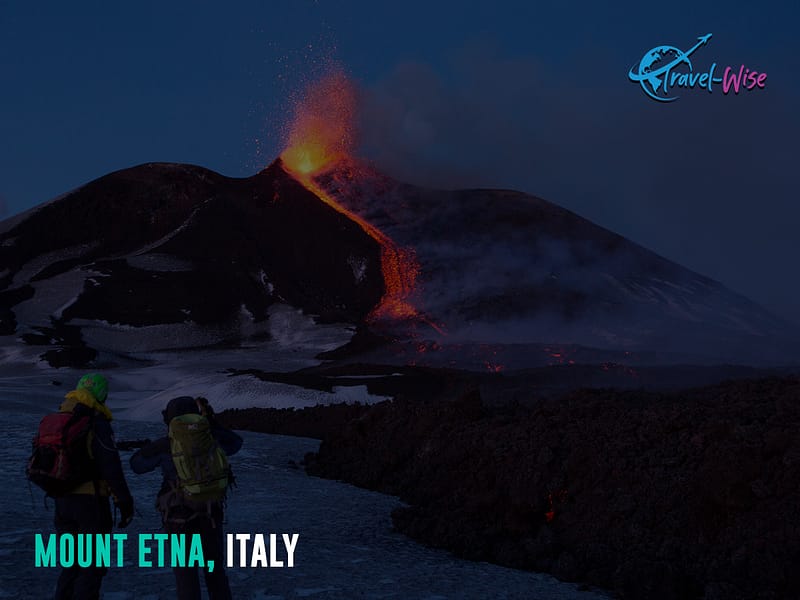 A picture of Mount Etna, Italy