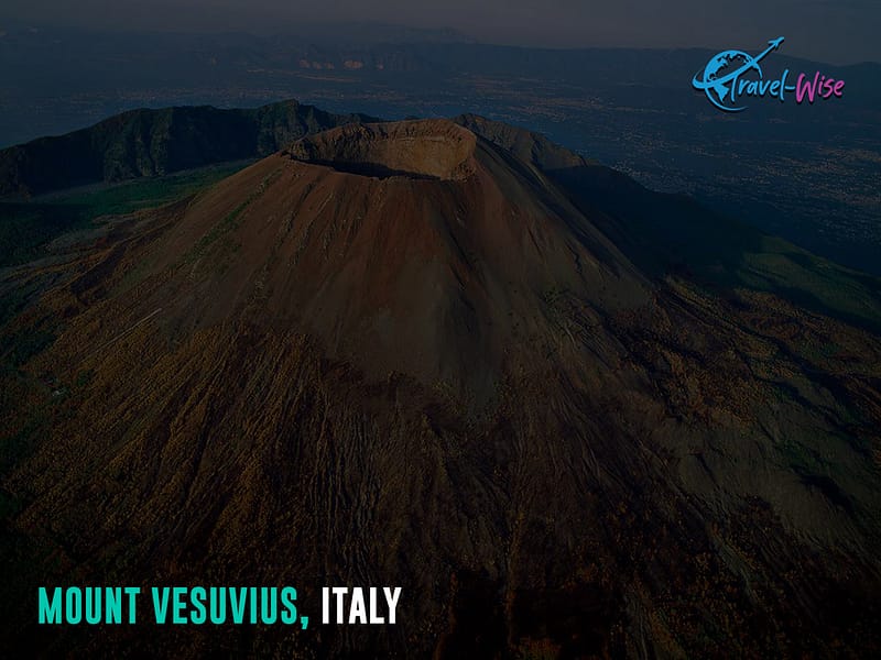 A picture of Mount Vesuvius, Italy