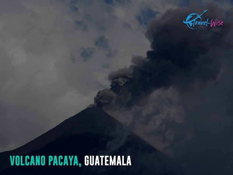 A picture of Volcano Pacaya, Guatemala
