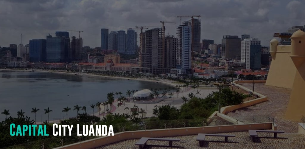 a view of the city of Luanda