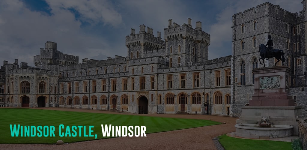 view of the Windsor Castle