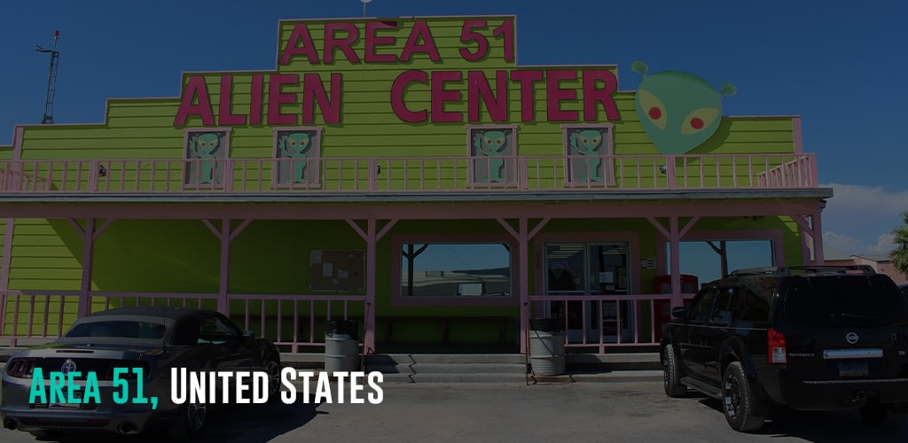 a small alien shop in Area 51