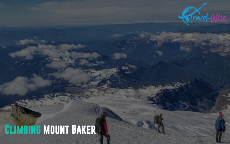 Climbing Mount Baker