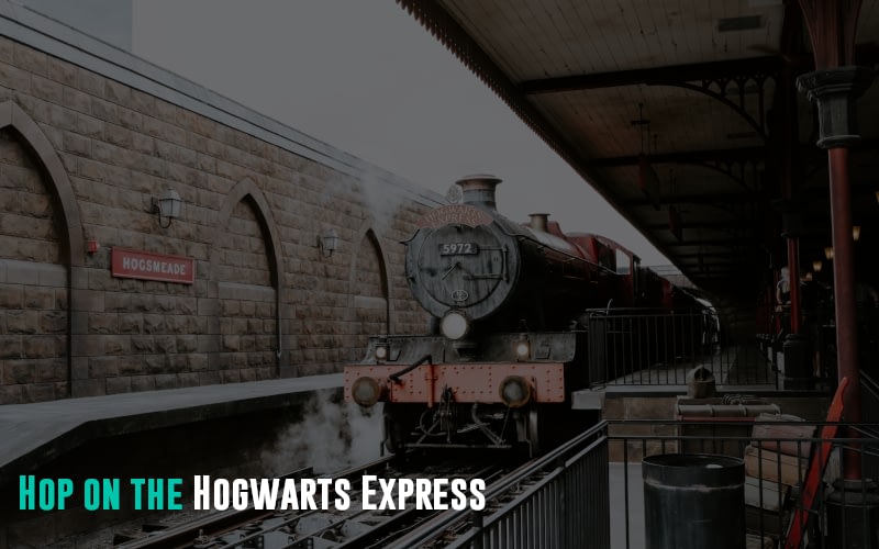 Hop on the Hogwarts Express