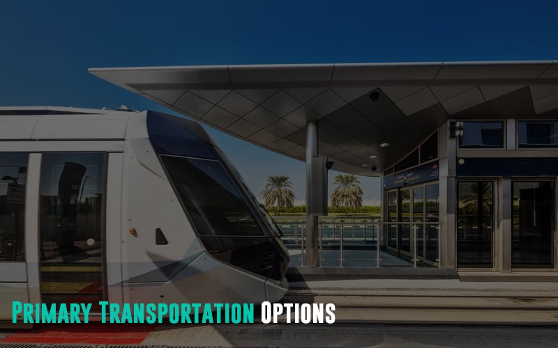 Primary Transportation Options