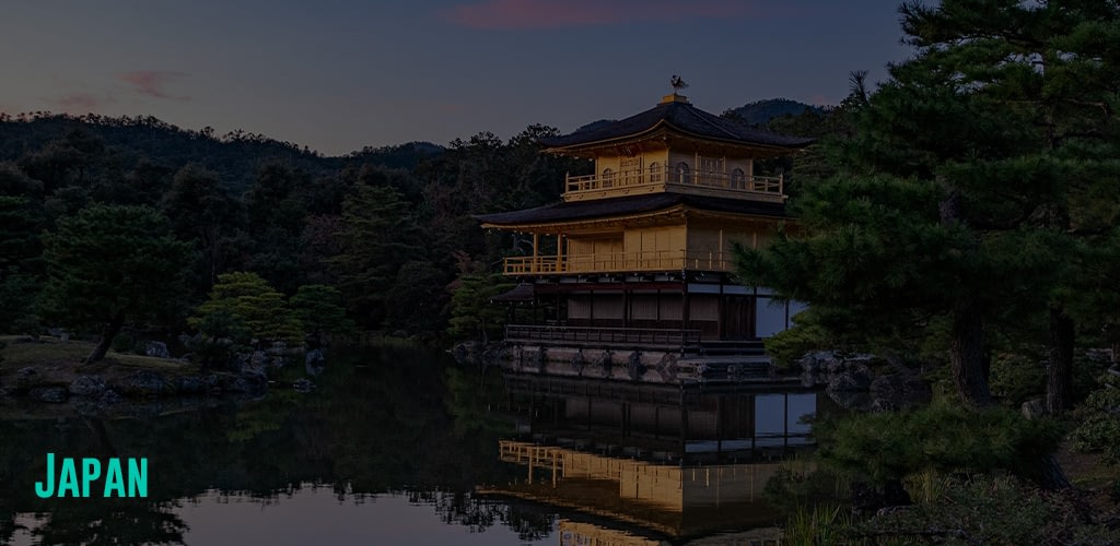 A temple in Kyoto, Japan