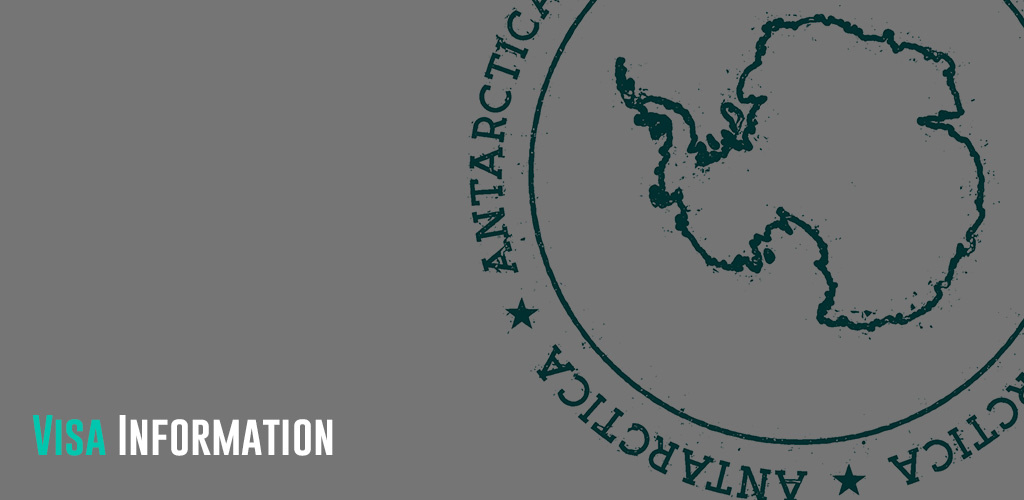 A logo of Antarctica
