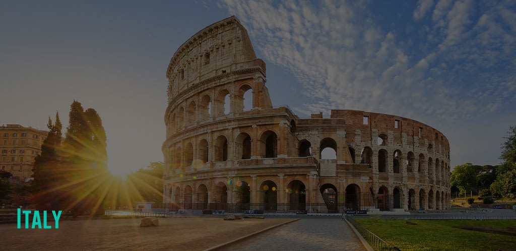a photo of the Rome coliseum 