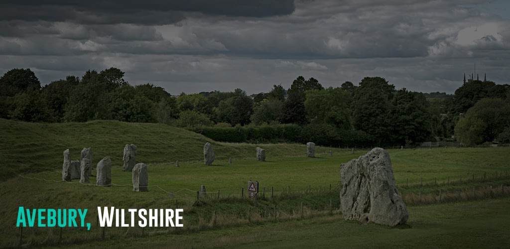 big boulders on a field of Avebury Wiltshire