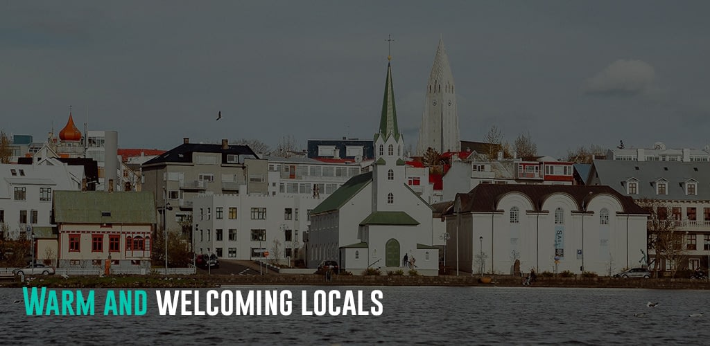 a view of the old architectures of Reykjavik  