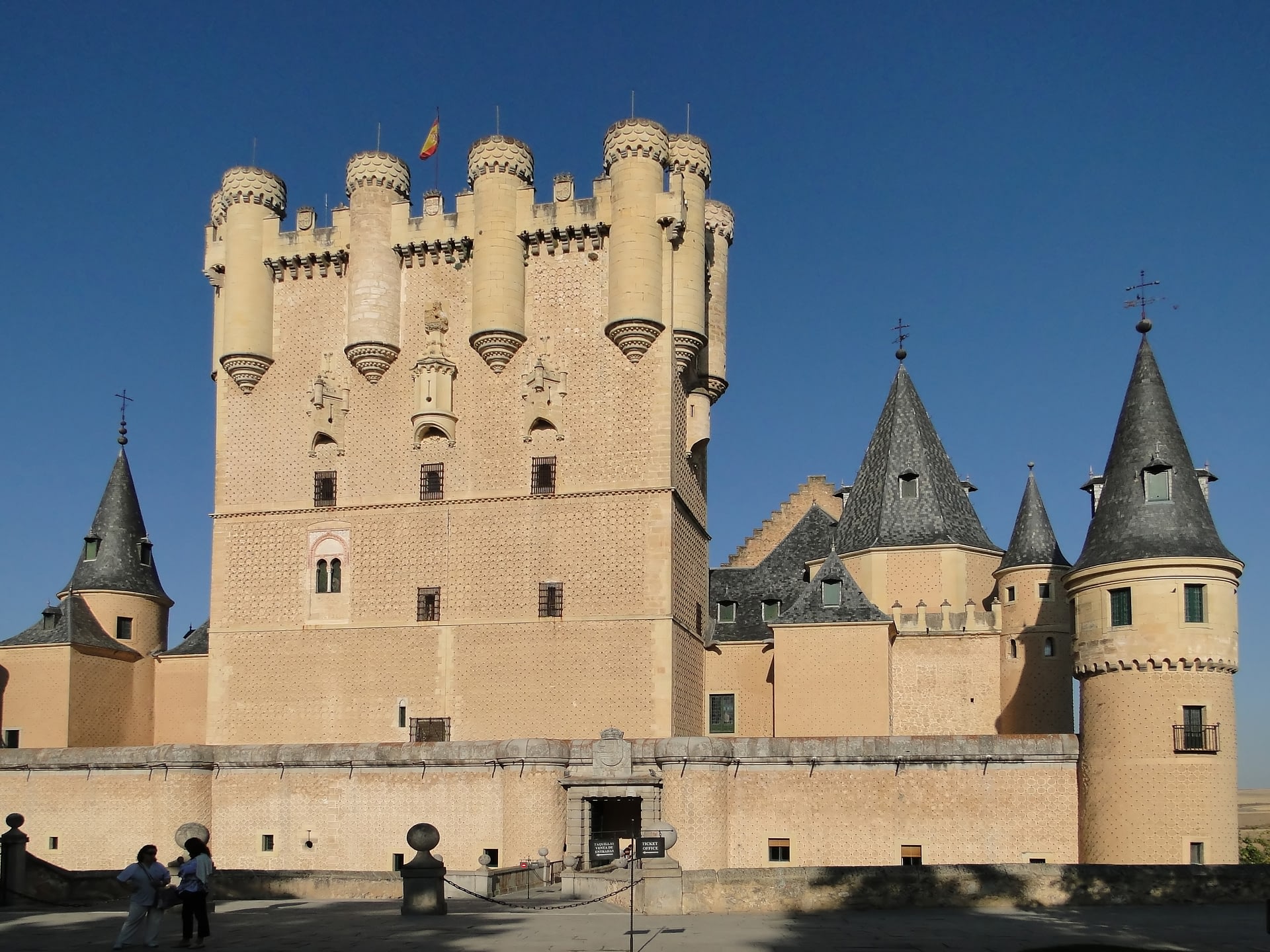 Alcázar de Segovia, Spain; a very enchanting castle