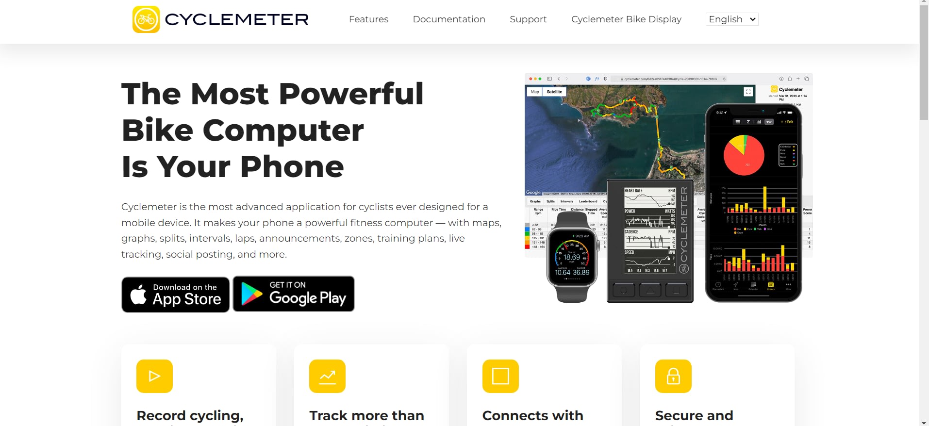 Cyclemeter homepage