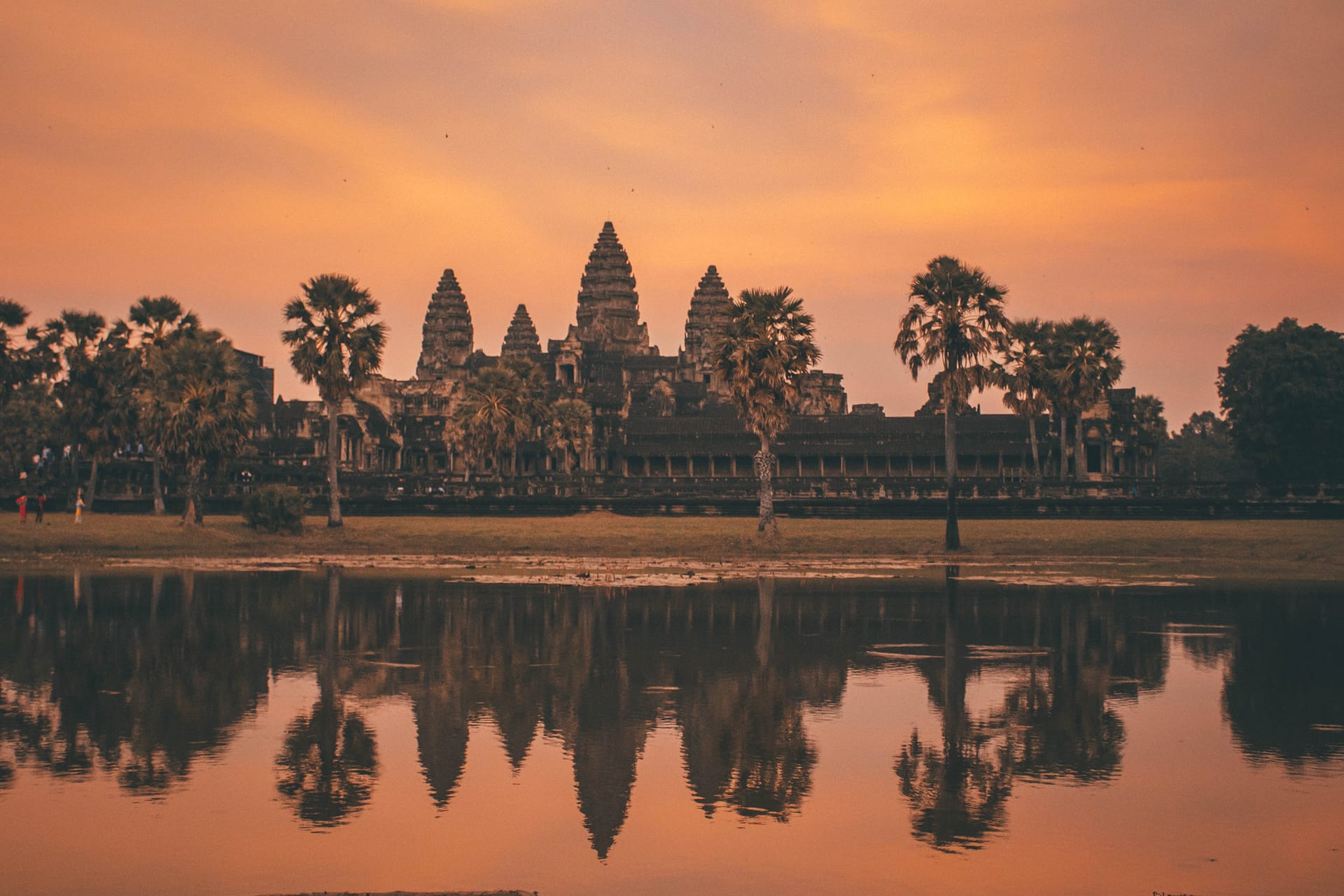 Sunset at Cambodia - Places to Watch Sunsets